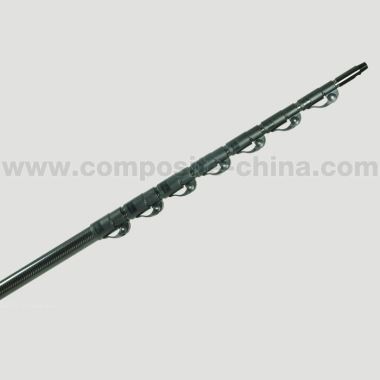 מוטות ניקוי טלסקופיים מסיבי פחמן