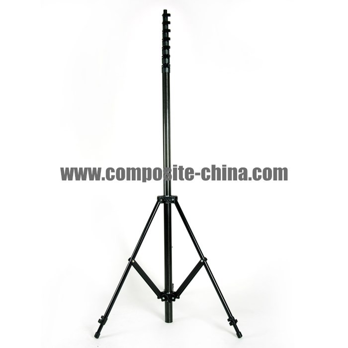 מוט בדיקה טלסקופי עמיד מסיבי פחמן